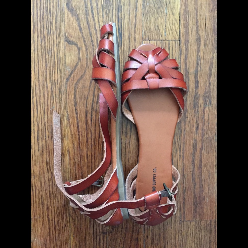 Brown sandals